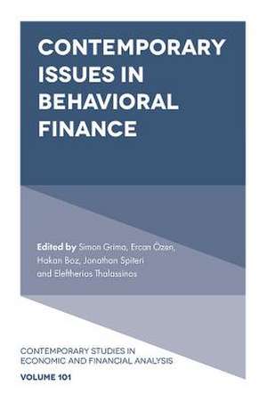 Contemporary Issues in Behavioral Finance de Simon Grima