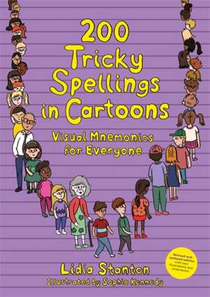 200 Tricky Spellings in Cartoons de Lidia Stanton