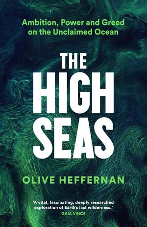 The High Seas: Ambition, Power and Greed on the Unclaimed Ocean de Olive Heffernan