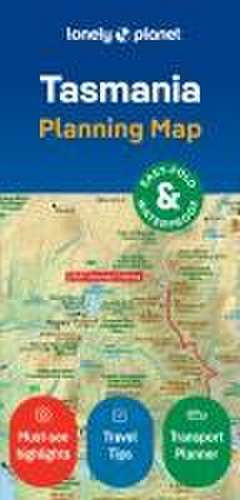 Lonely Planet Tasmania Planning Map de Lonely Planet