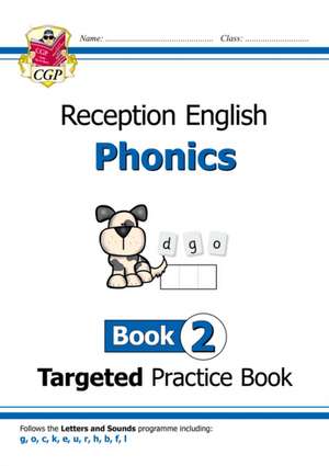 Reception English Phonics Targeted Practice Book - Book 2 de Bryant Karen