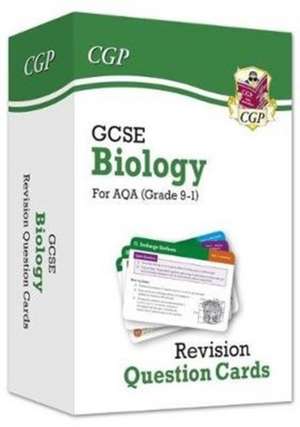 GCSE Biology AQA Revision Question Cards - Q&A cards for quick practice de Cgp Books