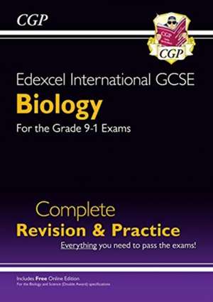 Edexcel International GCSE Biology Complete Revision & Practice: Includes Online Videos & Quizzes: for the 2025 and 2026 exams de Cgp Books