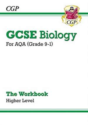 GCSE Biology: AQA Workbook - Higher: for the 2025 and 2026 exams de Cgp Books