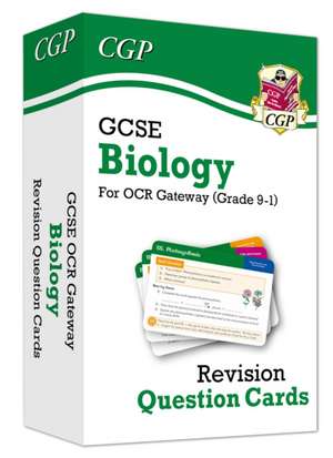 GCSE Biology OCR Gateway Revision Question Cards de Cgp Books