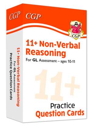 11+ GL Non-Verbal Reasoning Revision Question Cards - Ages 10-11 de Cgp Books