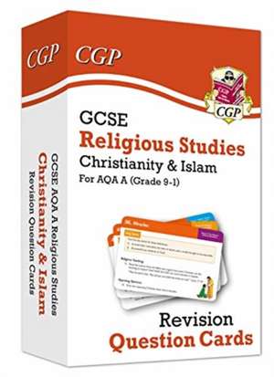 GCSE AQA A Religious Studies: Christianity & Islam Revision Question Cards de Pountain Christian