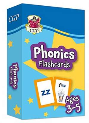 Phonics Flashcards for Ages 3-5 de Cgp Books