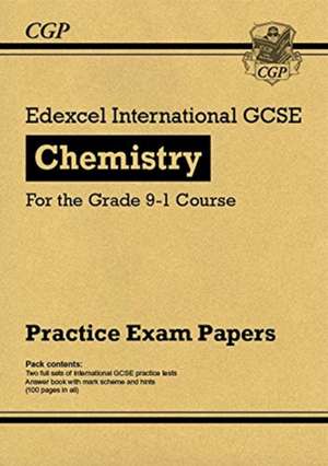 Edexcel International GCSE Chemistry Practice Papers de Cgp Books