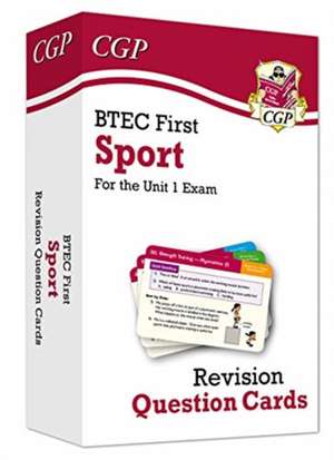 BTEC First in Sport: Revision Question Cards de Cgp Books