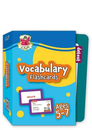 Vocabulary Flashcards for Ages 5-7 de Cgp Books