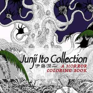 Junji Ito Collection: A Horror Coloring Book de Junji Ito