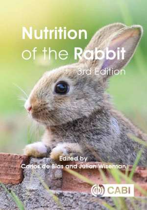 Nutrition of the Rabbit de Carlos De Blas