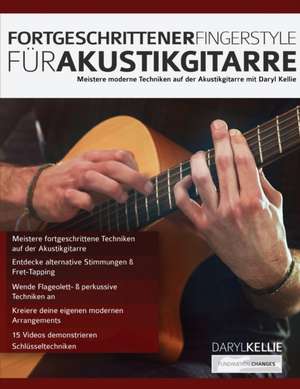 Kellie, D: Fortgeschrittener Fingerstyle fu¿r Akustikgitarre