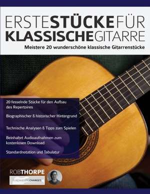 Thorpe, R: Erste Stücke für klassische Gitarre de Joseph Alexander