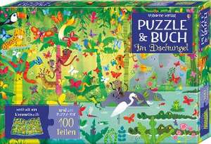 Puzzle & Buch: Im Dschungel de Kirsteen Robson