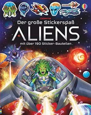 Der große Stickerspaß: Aliens de Simon Tudhope