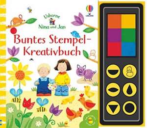 Nina und Jan - Buntes Stempel-Kreativbuch de Sam Taplin