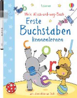 Mein Wisch-und-weg-Buch: Erste Buchstaben kennenlernen de Stacey Lamb