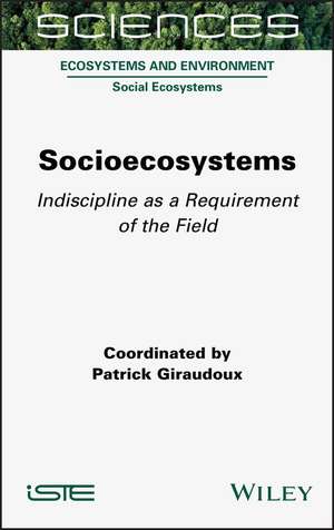 Socioecosystems de Patrick Giraudoux