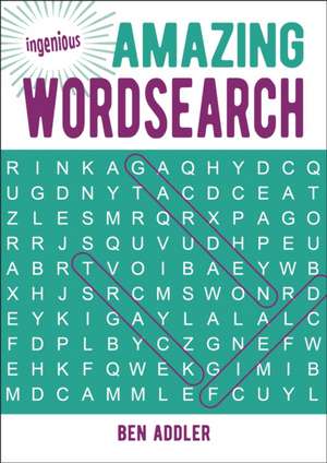 Addler, B: Amazing Wordsearch de Ben Addler