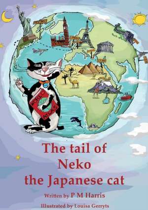 The tail of Neko the Japanese cat de P M Harris