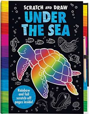 Scratch & Draw Ocean Animals - Scratch Art Activity Book de Susie Linn