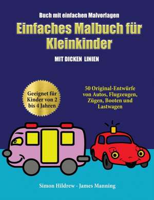 Buch mit einfachen Malvorlagen de Simon Hildrew