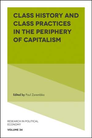 Class History and Class Practices in the Periphery of Capitalism de Paul Zarembka