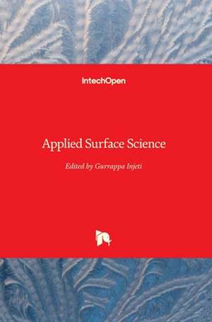 Applied Surface Science de Gurrappa Injeti