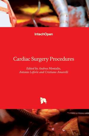 Cardiac Surgery Procedures de Andrea Montalto