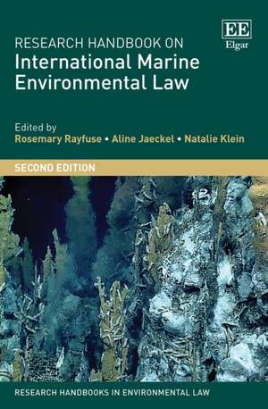 Research Handbook on International Marine Environmental Law de Rosemary Rayfuse