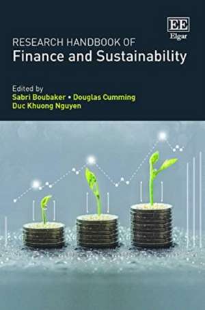 Research Handbook of Finance and Sustainability de Sabri Boubaker