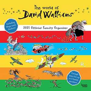 BROWNTROUT: WORLD OF DAVID WALLIAMS FAMILY ORGANISER