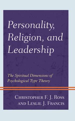 PERSONALITY RELIGION AMP LEADERSCB de Leslie J. Francis