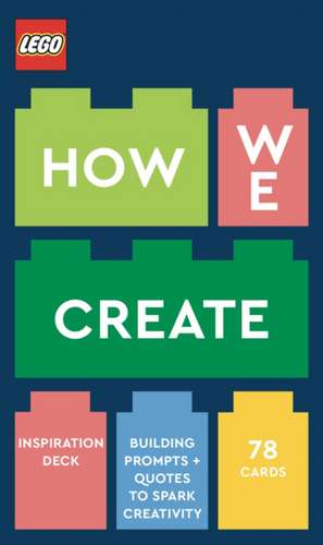 LEGO How We Create Inspiration Deck de LEGO