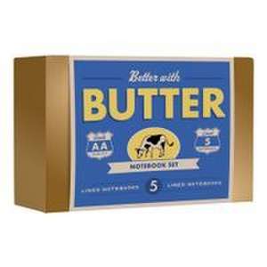Better with Butter Notebook Set de Chronicle Books