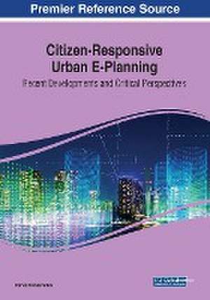 Citizen-Responsive Urban E-Planning de Carlos Nunes Silva