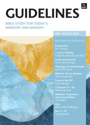 Guidelines May-August 2026 de Olivia Warburton