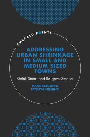 Addressing Urban Shrinkage in Small and Medium S – Shrink Smart and Re–grow Smaller de Hans Schlappa