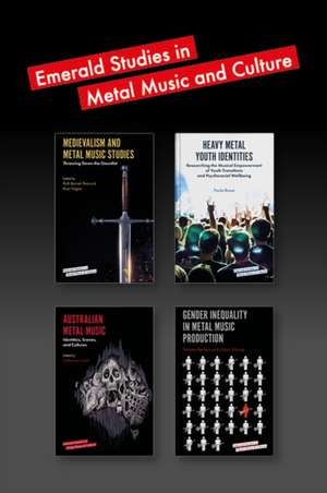 Emerald Studies in Metal Music and Culture Book Set (2018–2019) de Pauwke Berkers