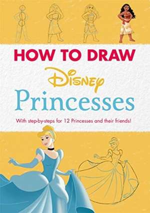 Disney: How to Draw Princesses de Walt Disney