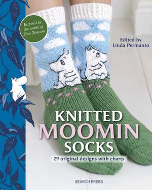 Knitted Moomin Socks de Linda Permanto