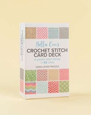 Bella Coco's Crochet Stitch Card Deck de Sarah-Jayne Fragola