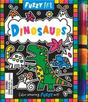 Fuzzy Art Dinosaurs de Melanie Hibbert