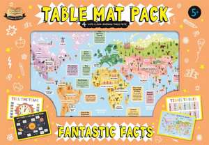 Table Mat Pack: Fantastic Facts de Autumn Publishing