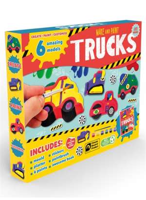 Make and Paint Trucks & More de Igloo Books