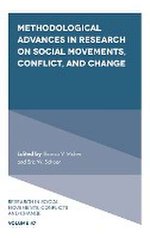 Methodological Advances in Research on Social Movements, Conflict, and Change de Thomas V. Maher