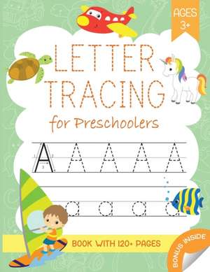 Letter Tracing Book for Preschoolers de Funny C. Print