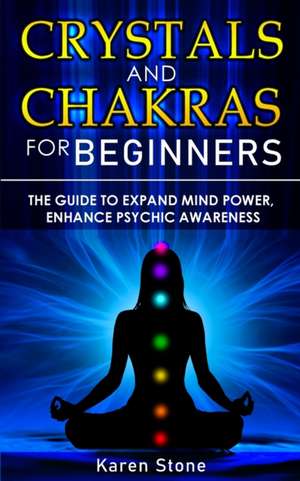 CRYSTALS AND CHAKRAS FOR BEGINNERS de Karen Stone